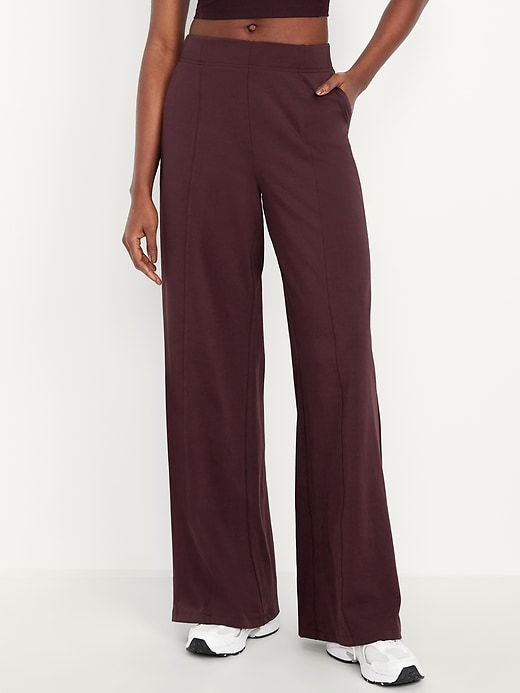 Image number 1 showing, High-Waisted PowerSoft Trouser Pants