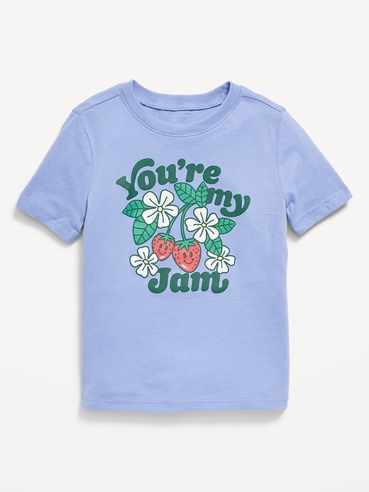 View large product image 1 of 1. Short-Sleeve T-Shirt for Toddler Girls