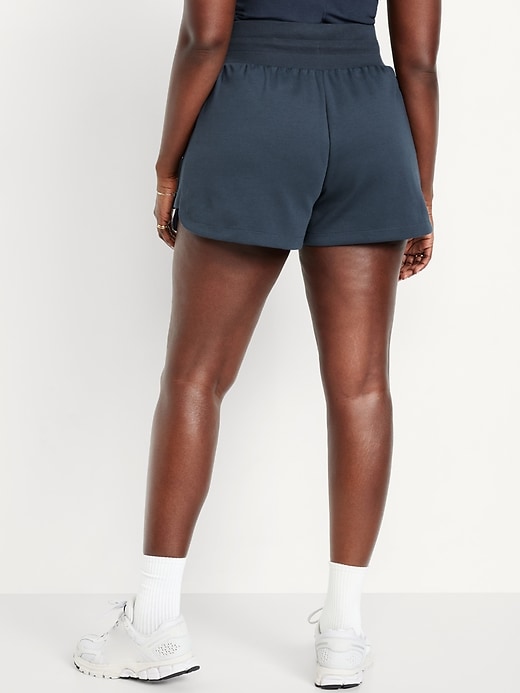 Image number 5 showing, Extra High-Waisted Dynamic Fleece Shorts