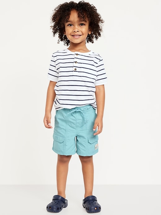 View large product image 2 of 3. Loose Cargo Ripstop Shorts for Toddler Boys