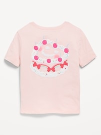 View large product image 3 of 3. Birthday Graphic T-Shirt for Toddler Girls