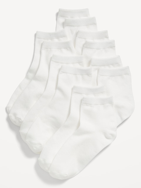 Chaussettes courtes pour fille (6 paires)