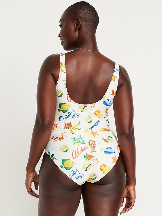 Image number 6 showing, Matte One-Piece Swimsuit