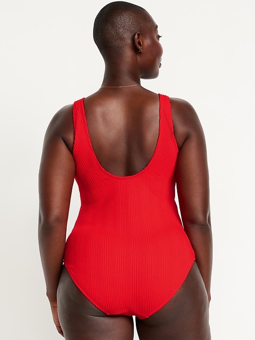 Image number 6 showing, Ribbed One-Piece Swimsuit