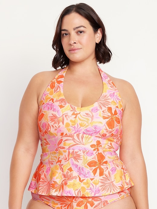 Image number 7 showing, Matte Tankini Swim Top