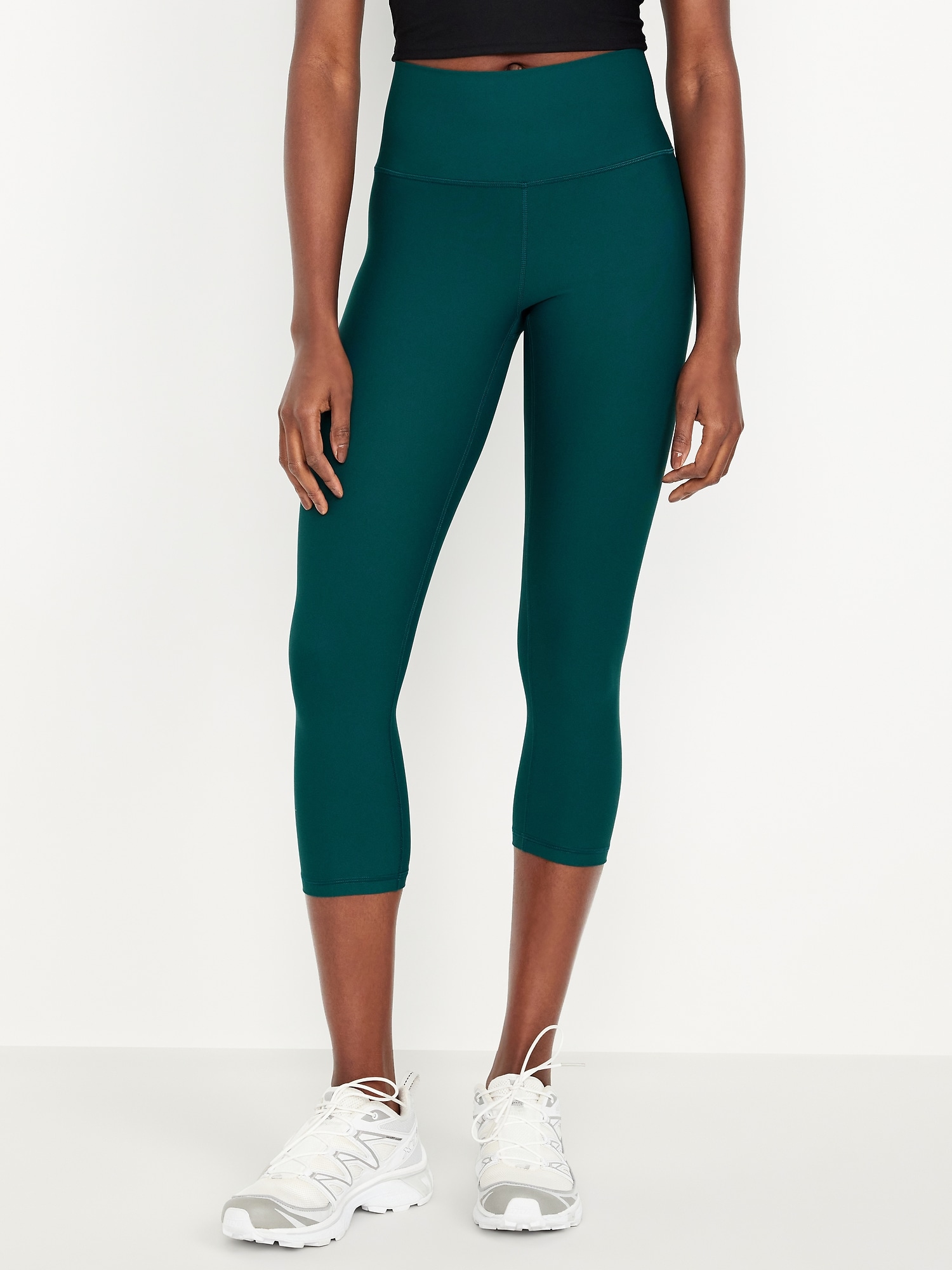 High-Waisted PowerSoft Crop Leggings