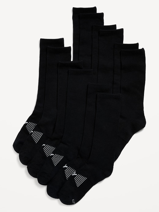 View large product image 1 of 1. 6-Pack Athletic Tube Socks for Men