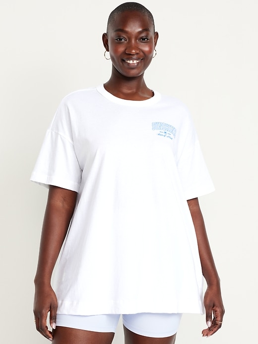 Image number 5 showing, EveryWear Graphic Tunic T-Shirt