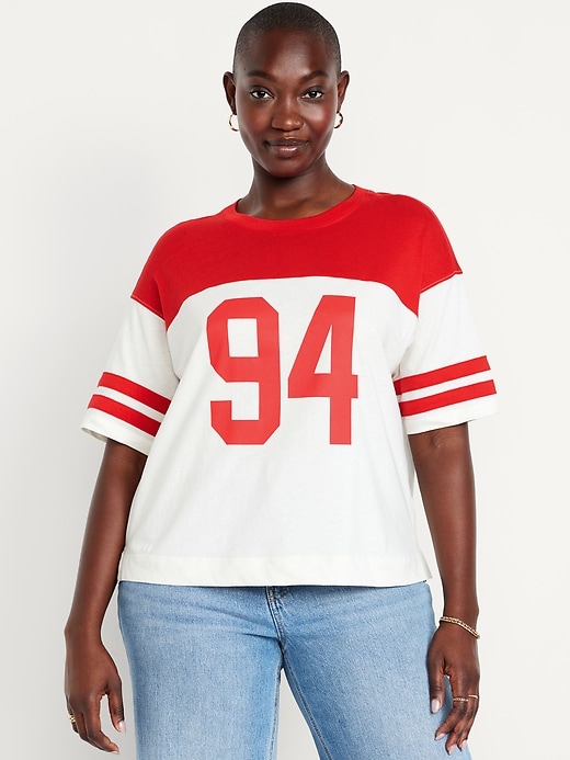 Image number 5 showing, Football-Style Graphic T-Shirt