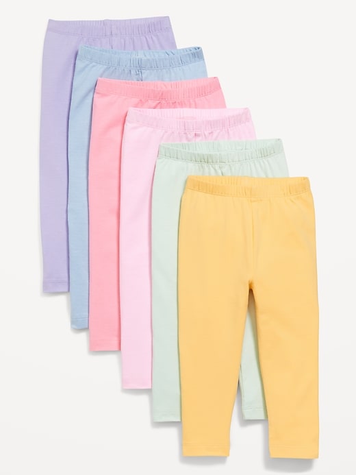 View large product image 1 of 1. Leggings 6-Pack for Toddler Girls