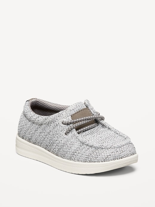 View large product image 1 of 2. Slip-On Deck Shoes for Toddler Boys