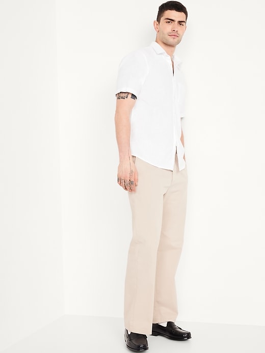 Image number 3 showing, Classic Fit Everyday Linen-Blend Shirt