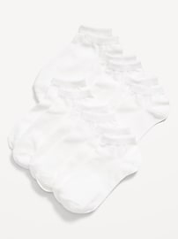 Image number 1 showing, Ankle Socks 6-Pack for Girls