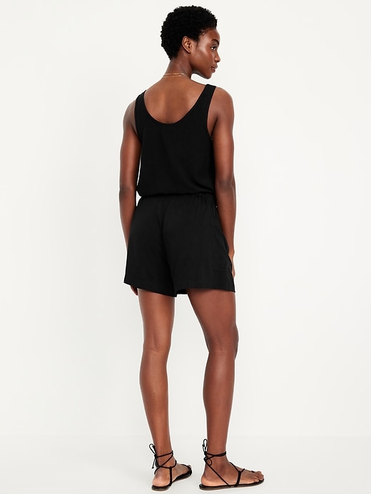 Image number 2 showing, High-Waisted Playa Shorts -- 3.5-inch inseam