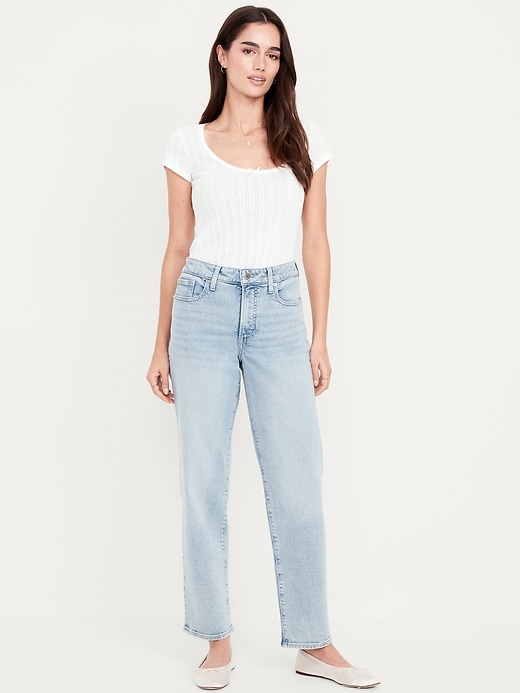 Image number 1 showing, High-Waisted OG Loose Jeans