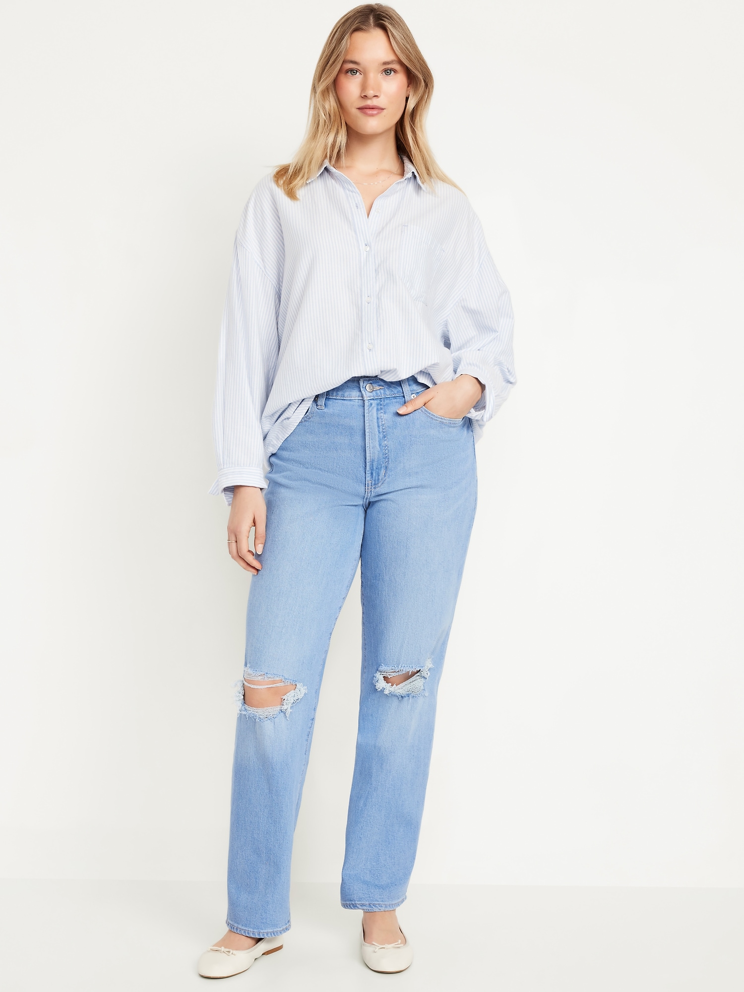 High-Waisted OG Loose Jeans