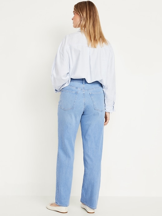 Image number 5 showing, High-Waisted OG Loose Ripped Jeans