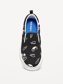 Image number 2 showing, Slip-On Canvas Sneakers for Boys