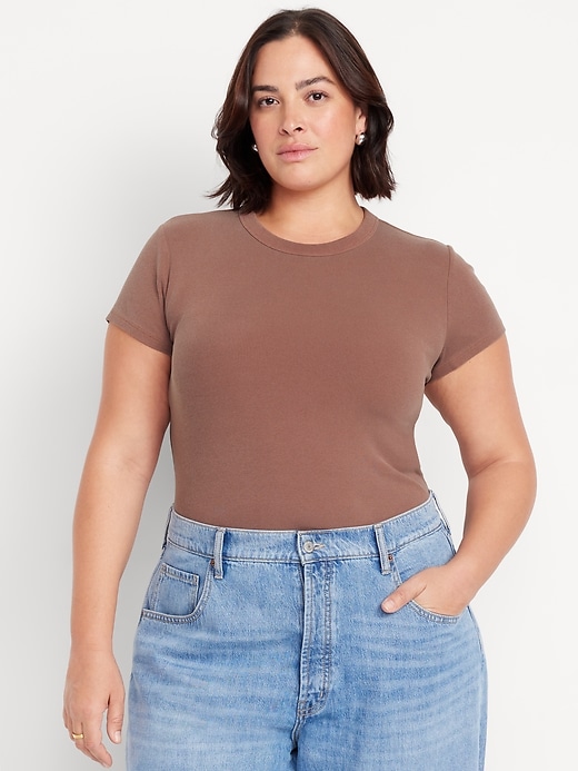 Image number 7 showing, Snug Crop T-Shirt