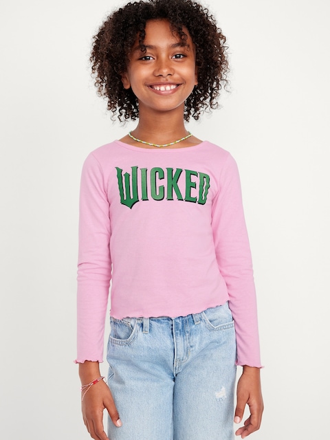 Fitted Licensed Graphic T-Shirt for Girls