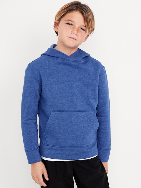 Chandail à capuchon unisexe pour enfant - Bleu