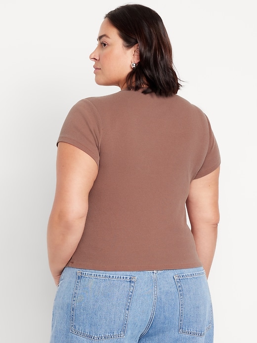 Image number 8 showing, Snug Crop T-Shirt