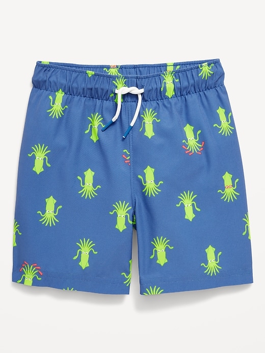 View large product image 1 of 1. Printed Swim Trunks for Toddler Boys