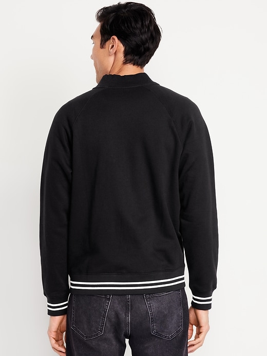 Image number 5 showing, Varsity Fleece Bomber Jacket