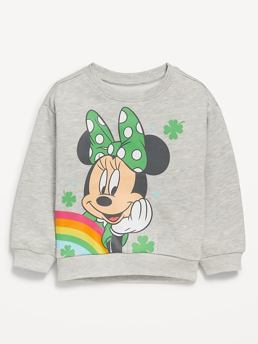 View large product image 1 of 1. Disney© Minnie Mouse Graphic Sweatshirt for Toddler Girls