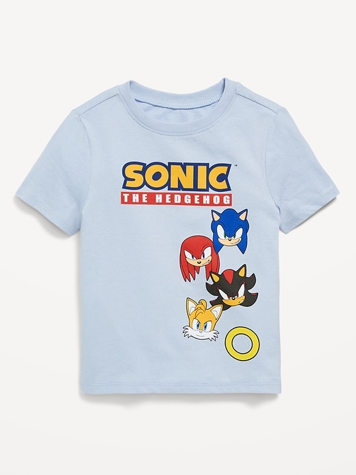 View large product image 1 of 1. Sonic The Hedgehog™ Unisex Graphic T-Shirt for Toddler