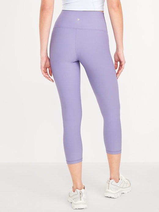 Image number 2 showing, High-Waisted PowerSoft Crop Leggings