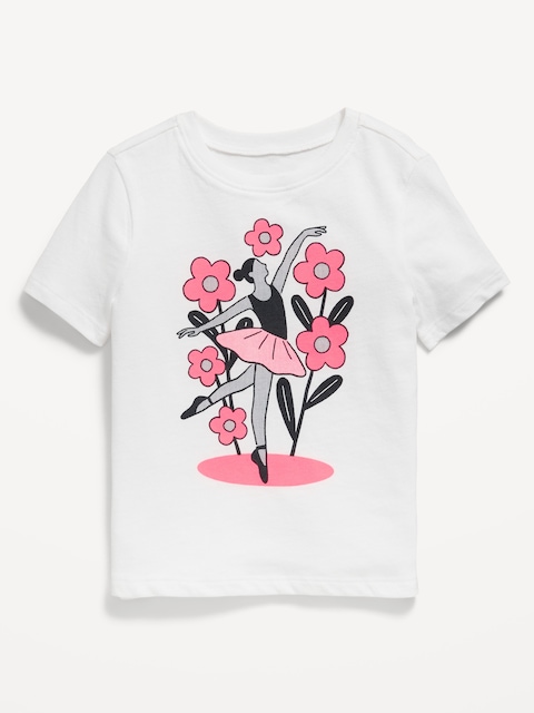 Short-Sleeve Graphic T-Shirt for Toddler Girls