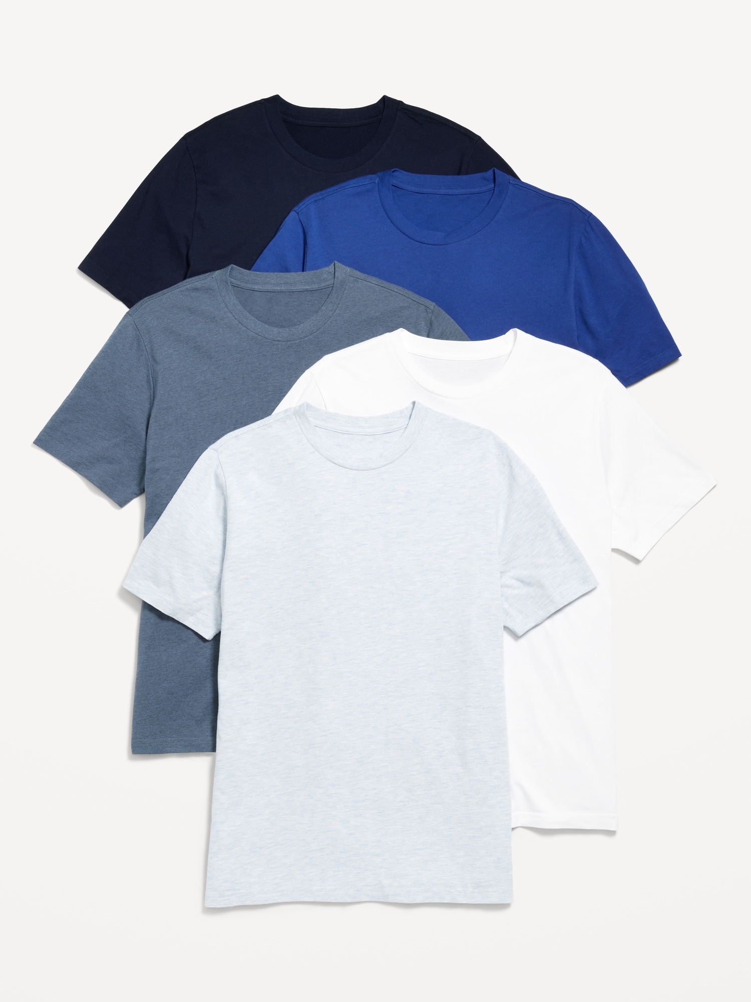 Crew-Neck T-Shirt 5-Pack