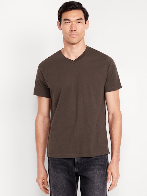 T-shirt à col en V