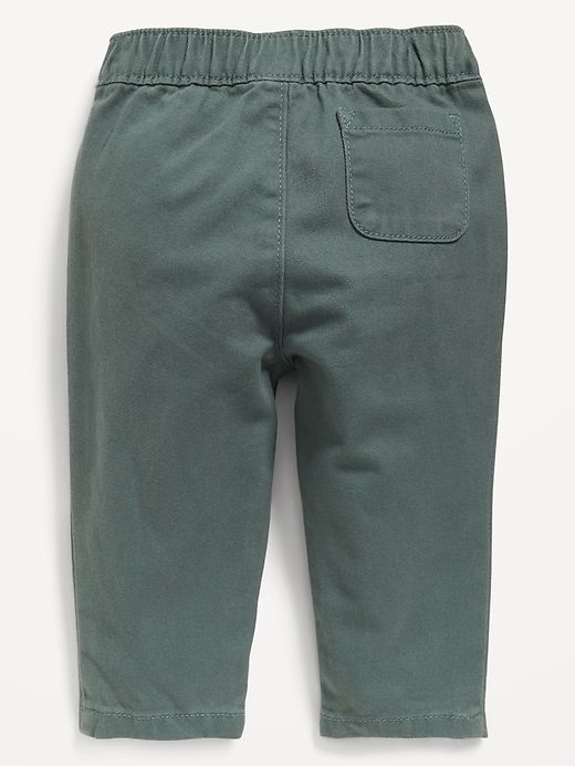 View large product image 2 of 2. Pull-On Twill Pants for Baby