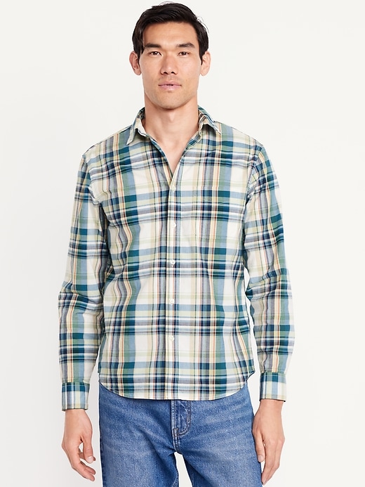 Image number 1 showing, Classic Fit Plaid Everyday Shirt