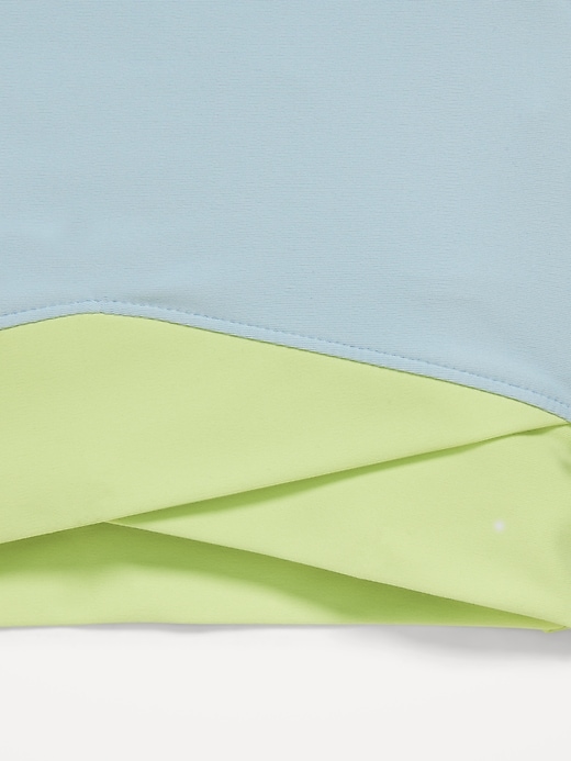 Image number 4 showing, PowerSoft Crossover Longline Sports Bra for Girls