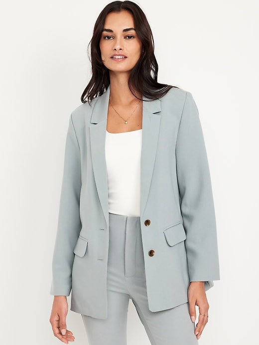 Image number 1 showing, Taylor Relaxed Suit Blazer