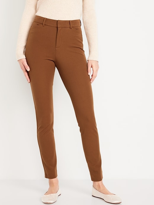 Image number 2 showing, High-Waisted Pixie Skinny Ankle Pants