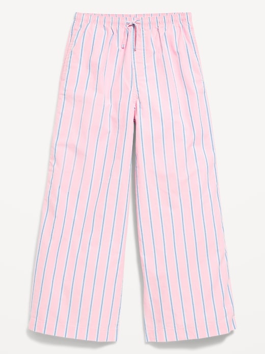 Image number 4 showing, Lighweight Printed Poplin Pants for Girls