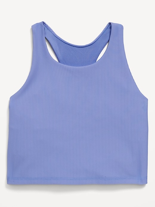 View large product image 2 of 3. PowerSoft Longline Sports Bra for Girls