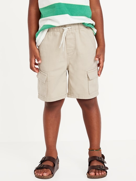 View large product image 1 of 3. Loose Cargo Twill Shorts for Toddler Boys