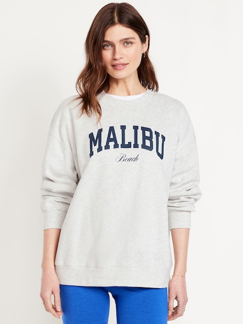 SoComfy Oversized Graphic Sweatshirt