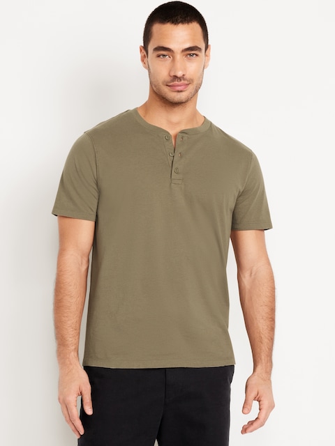 Henley T-Shirt - Green