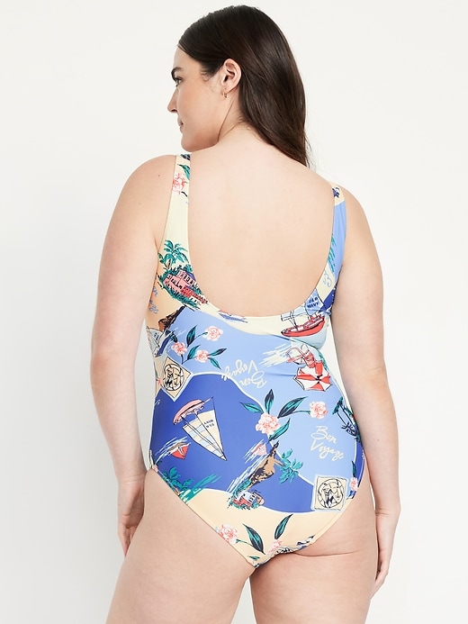 Image number 6 showing, Matte One-Piece Swimsuit