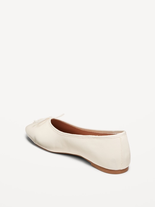 Image number 7 showing, Faux-Leather Ballet Flats