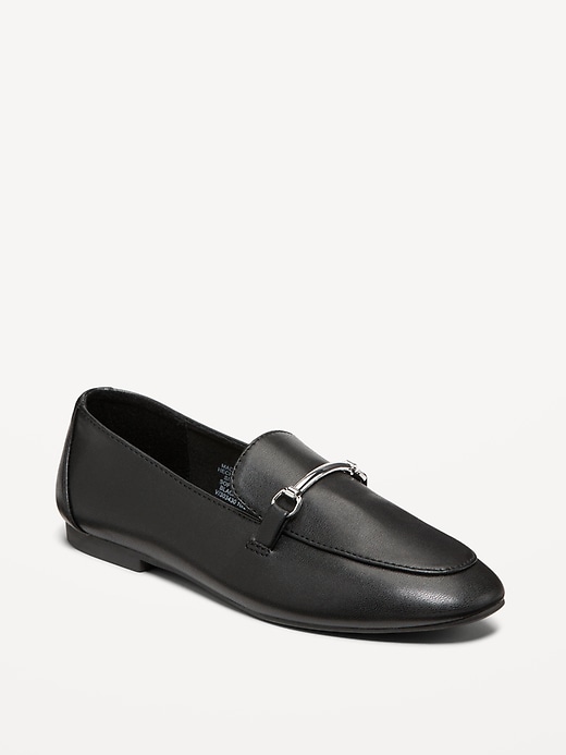 Image number 1 showing, Faux-Leather Soft Loafer