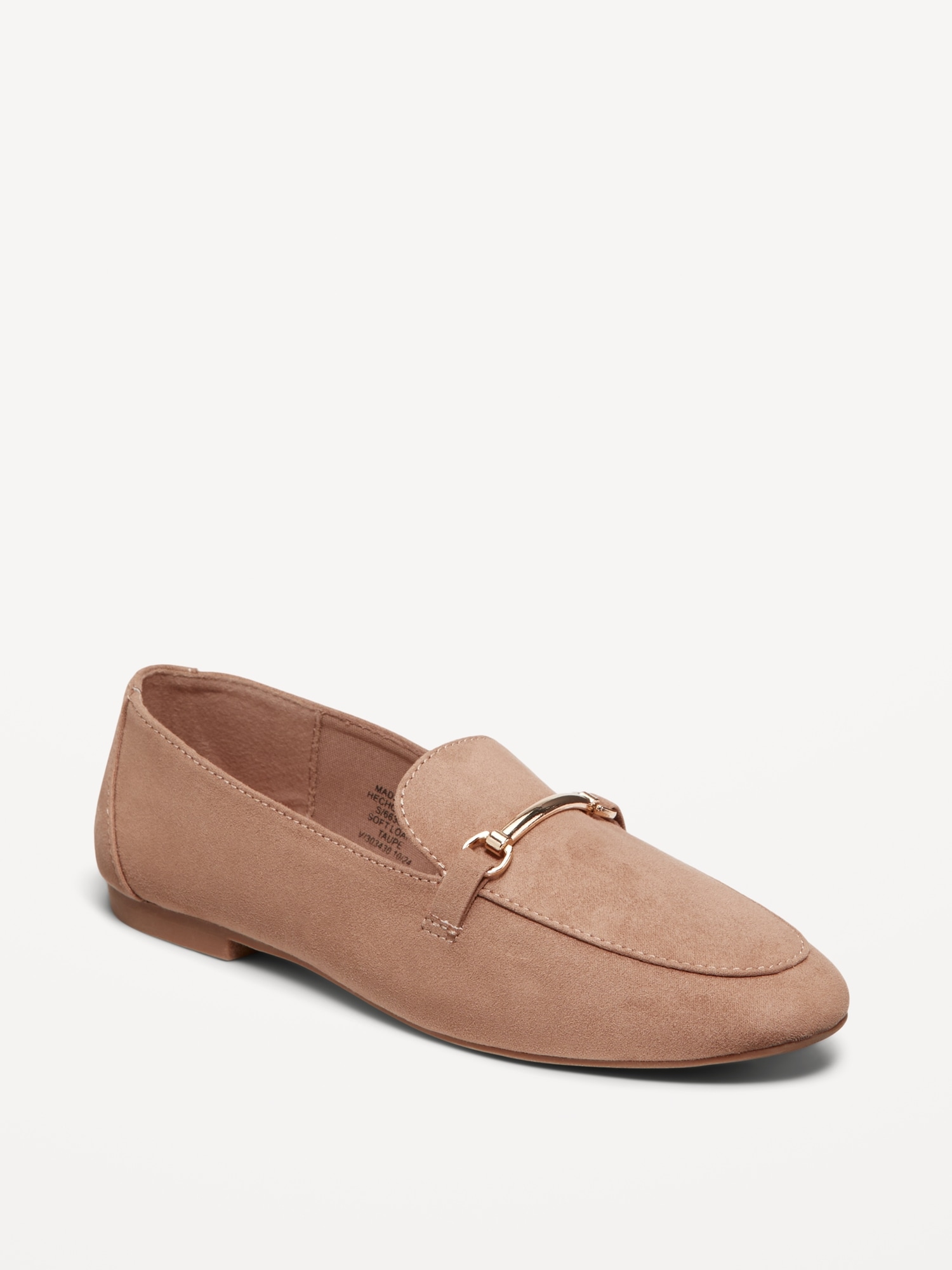 Faux-Leather Soft Loafer