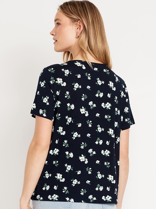 Image number 6 showing, Luxe Crew-Neck T-Shirt