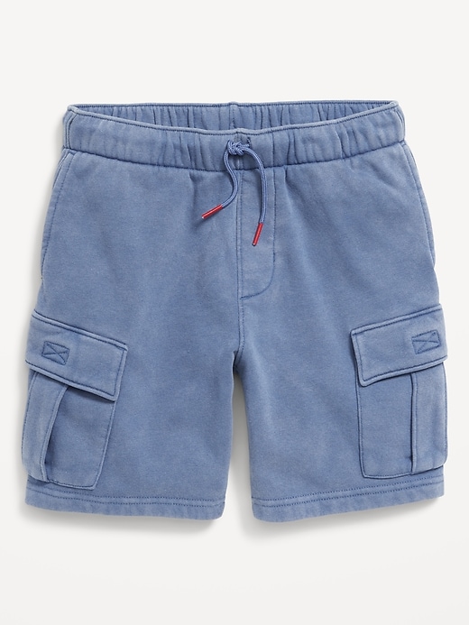 Image number 4 showing, Cargo Fleece Shorts for Boys